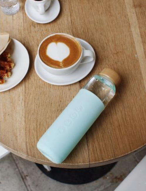 Glass Water Bottle