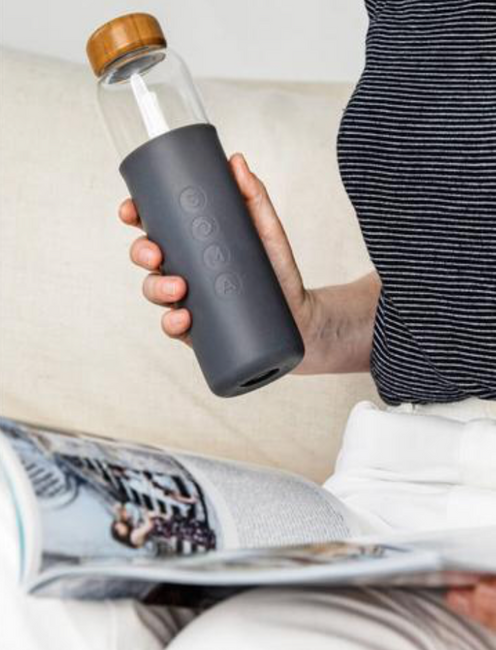 Glass Water Bottle
