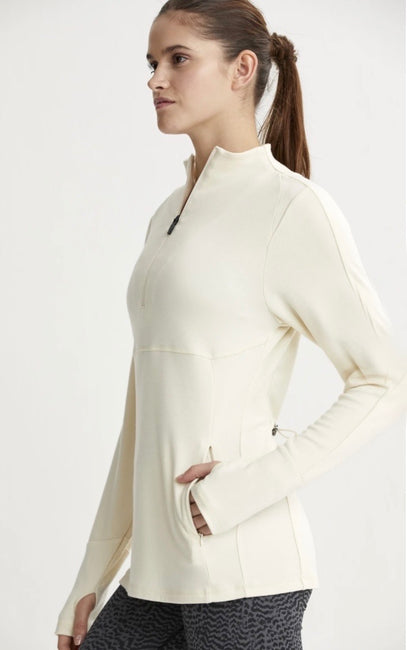 Formosa Half Zip - Bone White